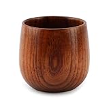 Whiskygläser aus Holz, Bourbon-Trinkglas, natürliche Holz-Teetassen, Kaffee, Weinbecher, altmodische Whiskey-Probiergläser, Bourbon-Geschenk für Männer (Größe: 1 Stück)