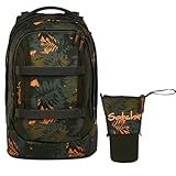 satch Pack Schulrucksack Set 2tlg. inkl. Pencil Slider (Jurassic Jungle)