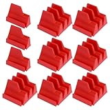 RVIFY Ablagegestelle Magnetischer Schraubenschlüssel-Organizer für Werkzeugkästen, Schraubenschlüsselhalter,bietet Platz für bis zu 24 Schraubenschlüssel Werkzeugregal(Red)