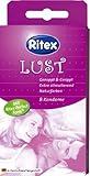 Ritex 'LUST' Kondome, 8 Stück, genoppt und gerippt