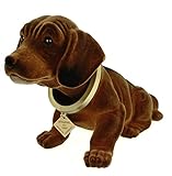 Rakso Oskar Schneider GmbH & Co. KG Original Rackso 100a Wackeldackel Wackelkopfhund Dackel Hund 29 cm Figur Made in Germany