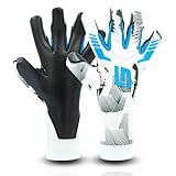 GRIPMODE Torwarthandschuhe Herren Bandit Hybrid 2.0 - Fußball Torwarthandschuhe mit verlängerter Fangfläche und ultraleichtem Obermaterial - Fußballhandschuhe Griptec® Latex Innenbelag - Größe 8
