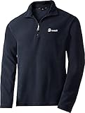 Reusch Fleeceshirt mit Zipper, wärmender Outdoor Pullover für Damen und Herren, Zip-Hoodie aus ultraleichtem Stoff, warmes Funktionsshirt, Longsleeve, Gr. XL