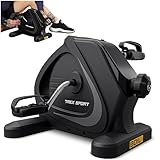 TREX SPORT Pedaltrainer Mini Bike Senioren Heimtrainer TX-120BB BOIL | 2in1 Beine & Arme Fitnessgerät für Zuhause, Büro | kompakt, gelenkschonend, bis 120kg