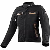 LS2, Wasserdichte Damen-Motorradjacke BULLET Black, 5XL