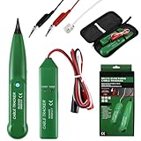 Cable Tracker, VicBou Kabelbruch Suchgerät Mähroboter Multifunctional Checker Wire für Netzwerk Wartung Collation, Kabelfinder Kabeltester, Netzwerkkabel Tester, Durchgang des Testschaltkreises