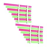 Toyvian 2 Set Bunte Hausgemachte Pan Hausgemachte Panflöte Student Wissenschaft Experiment PanflöTe Bastelset Kinder FüR Experimente Und Kreative Entfaltung
