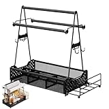 Outdoor-Grill-Organizer, Outdoor-Utensilien-Organizer, Grill-Gewürzhalter, Grill-Vorbereitungsstation, Grill-Set-Aufbewahrung, starker und tragbarer Organizer für Camping, Park, Grill,