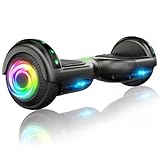 6,5' Hoverboards mit Bluetooth und LED-Licht, Geschenk für Kinder