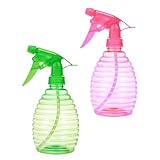 Wassersprühflaschen – Sprühwasserflasche, nachfüllbare Behälter, feiner Nebel, 2 Stück, Druck-Handdosen, auslaufsichere Topfbewässerung, leere Sprühflaschen, Gartenarbeit für Terrasse, Zuhause, Bonsai