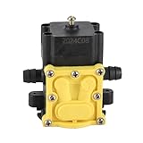 Zerodis Elektrische Sprühemembran -Druckpumpe, Premium -Material, Einfach zu Installieren, Kleiner Größe mit Hoher Leistung, für Landwirtschaftszubehör, Zustand: Brandneue Wasser (D Reflow