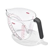 OXO Good Grips abgewinkelter Messbecher groß, 1 l – spülmaschinenfest