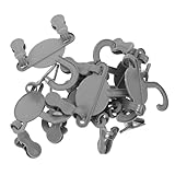 GALPADA 10 Stück Teiliges Schuhhaken mit Clips Vielseitige Aufhängung für Babyschuhe Socken und Hausschuhe Wetterfestes Leichtes Design für Schnelle Trocknung im Kleiderschrank