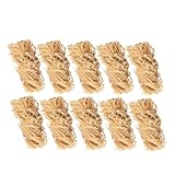 BEBEMOKO Feueranzünder für Zuhause, Grill, Feueranzünder für den Außenbereich, Notfall-Feuerstarter, Feueranzünder für Lagerfeuer, Feueranzünder für Grill, Wachs, Holz, Seide, 12 Stück