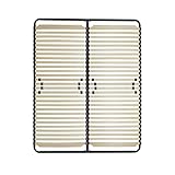i-flair® Lattenrost 160x200 cm, Lattenrahmen Ergo IF12 - für alle Matratzen und Betten geeignet