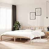 WRJENFSC Bodenbett Gästebett Möbel für Schlafzimmer Massivholzbett 180x200 cm Geeignet für Wohnzimmer, Dachgeschoss, Wohnung