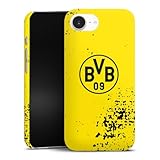 Premium Case kompatibel mit Apple iPhone 16e 2025 Smartphone Handyhülle Schutzhülle matt Borussia Dortmund Borusse Offizielles Lizenzprodukt