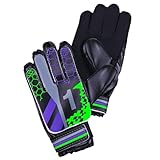 Generisch Fußballhandschuhe - Torwarthandschuhe Erwachsener | Verdickte Fußbaall -Torhüterhandschuhe für Fuß-Ball, Baseball, Outdoor -Sportarten mit Griffverbesserung und Fingerschutz