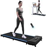 Laufband für Zuhause,Walking Pad, Laufband Schreibtisch, 550W Motor mit Fernbedienung und LCD-Anzeige