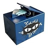 KBIBCK Spardose für Kinder, Elektronisches Sparschwein, Lustige Spardose, Sparschwein für Münzen, Automatisch Stehlende Münzbox, Geeignet für Halloween, Geburtstagsgeschenke