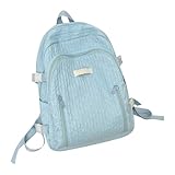2026 Rucksack mit großem Fassungsvermögen, vielseitig, lässig, für süße Schultaschen, Studenten, weiches Mädchen, Junior High School, C, 43x30cm