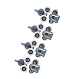 Xiuganpo Ersatzteile für Duschtüren, Nicht Leicht zu Rostende Duschtürräder, Leicht Gleitende Rollen, Rollen, Riemenscheiben, Duschkabinen für Badewannen (#2)