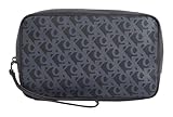 Calvin Klein Matte AOP Washbag NA Black