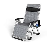 Tragbarer Zero Gravity Klappsessel – verstellbarer Strandstuhl für Outdoor-Camping, Garten und Haushalt – bequemer Erwachsenen-Lounge-Stuhl