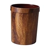 TOPPERFUN 1 Stück Müllmüll kann Mülleimer Müllbehälter retro Wohnzimmer-Abfallbehälter aus Leinenmaterial Müllcontainer kreativer Behälter Müllaufbewahrung kann pp Umweltschutzmaterial