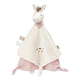Fehn Schmusetuch Baby Spielzeug Lama - Schnuffeltuch für Neugeborene - Kuscheltier mit Schnuller Befestigung - Einschlafhilfe Handpuppe - Kuscheltuch Schlaftier für Babys und Kleinkinder ab 0+ Monaten