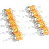 FOCCTS 10 Stück Kraftstofffilter Gasöl Flüssigkeitsfilter Benzinfilter für 6mm,8mm Motorrädern Benzinmotoren,Maschinen zum Filtern von Benzin,Modell: 131-261-275