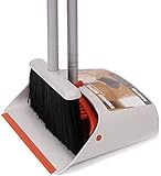 Amazon Brand – Umi – Schaufel und Besen, Kehrschaufel und Besen-Combo-Set/Stehende Kehrschaufel mit Langem Stiel Für Hauptküche Büro Vorhalle