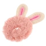 BESTYASH Plüsch Haargummi mit Hasenohren für Elastisches Haarband Süßes Tierdesign für Weihnachten und Angenehmer Tragekomfort