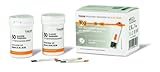 Beurer Blutzucker-Teststreifen zur Verwendung mit GL 44, GL 50 und GL 50 evo, 100 Stück (2 x 50er Dose), zur Eigenanwendung geeignet, geprüfte Teststreifen-Qualität