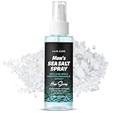Herren-Meersalz-Haarspray, Volumen- und Texturierungsspray mit Kokosöl, Aloe verleiht Volumen, Textur und leichten Halt, leichtes Strand-Styling für alle Haartypen, Reisegröße, 100 g