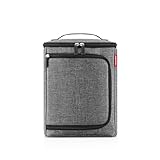 reisenthel coolerbox Twist Silver - Rundum flexibel, praktische Kühltasche mit Zwei Öffnungen