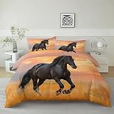 Generisch Kinder Bettwäsche Mädchen Zeichentrickfilm Tiere Donuts Panda Bettbezug Set Jungen Süße Bettwäsche Set 180 x 200 cm Betten Set Mikrofaser Doppelseitig Bettbezug Schlafzimmer Dekor