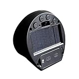 Kfz Armaturenbrettmontage Kleber Runde Uhr Solar Power Car Innenraums Backbeleuchtung Clock Digitaluhr