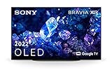 Sony XR-48A90K/P BRAVIA XR 48 Zoll Fernseher (OLED , 4K Ultra HD, High Dynamic Range (HDR), Smart TV (Google TV), 2022 Modell), Titanschwarz