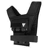 GORNATION Gewichtsweste 10kg, Kompakte & verstellbare Gewichte für Fitness, Calisthenics & Krafttraining, Weight Vest für Herren & Damen
