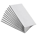 10 STK Dämmmatte Auto Schallschutzmatte Selbstklebend, Isoliermatte Selbstklebende Schalldämmung, Isolierung Matte Schallschutz, Auto KFZ Wasserdicht Feuerfest(245 x 185 x 4.5mm)