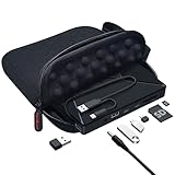 PeroBuno Externes CD-DVD-Laufwerk USB 3.0, 4 USB-Anschlüsse und 2 TF/SD-Kartensteckplätze, CD DVD Brenner für Laptop, MacBook, iMac, Desktop, Windows 11/10/8/7/Vista/XP, Linux, Mac OS mit Box