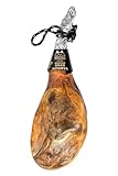 Jamón Serrano Gran Reserva Montevalle mit Knochen (7–8 kg) | +20 Monate Gereift | Intensiver Geschmack | Vakuumverpackt | Premium Spanischer Schinken | Gourmet Geschenk