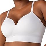 MEIION Rose on Six Daily Essential BH, rosensix Damen Original BH Bequemer Soft ohne Bügel mit Starkem Halt Nahtloser, für den täglichen Gebrauch, bequemer Halt