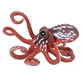 CHICIRIS Oktopus-Modell, Oktopus-Modell, PVC, Extra groß, Hohe Simulation, Meereslebewesen, Oktopus-Figur, Spielzeug, Aquarium-Dekoration