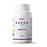 HSN Bold | 3 mg | Hohe Bioverfügbarkeit in Form von Sodic | Essential | Mit Zink | No-GMO | Vegan, Lactosefrei | 30 Tabletten