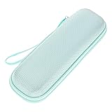 OATIPHO Aufbewahrungsbox für Zahnbürsten Zahnbürsten-Reisetasche Tragetasche für Elektrorasierer Etui für elektrische Zahnbürsten Zahnbürstenbeutel grauer Samt Light Green