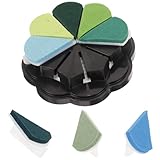 TOKIDNY Buntes Abwaschbares Stempelkissen aus Lebensmittelechtem Silikon DIY Scrapbooking Vielseitige Stempelfarbe für Papier Stoffe und Handwerksprojekte Kompakt und Tragbar