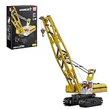 Mould King 15069 Technik Ferngesteuert Kran Klemmbausteine Raupenkran LKW Bausteine mit Hebehaken Baufahrzeug Geschenke Für Jugendliche Ab 8+(1292 Teile)