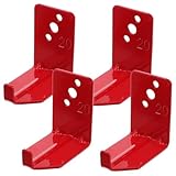 NOLITOY Feuerlöscher Halterung Wandhalterung Feuerlöscherhalter mit Schrägem Einzelhaken Einfache Wandmontage Langlebig und Schnell Zugänglich für Auto und Zuhause